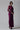 Wine Frozen Garden Embroidered Concept Sari - Bhaavya Bhatnagar