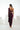 Wine Twilight Three Piece Sari Set - Bhaavya Bhatnagar