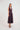 Blackcurrant Across The Floor Dress SMALL/MEDIUM - Bhaavya Bhatnagar