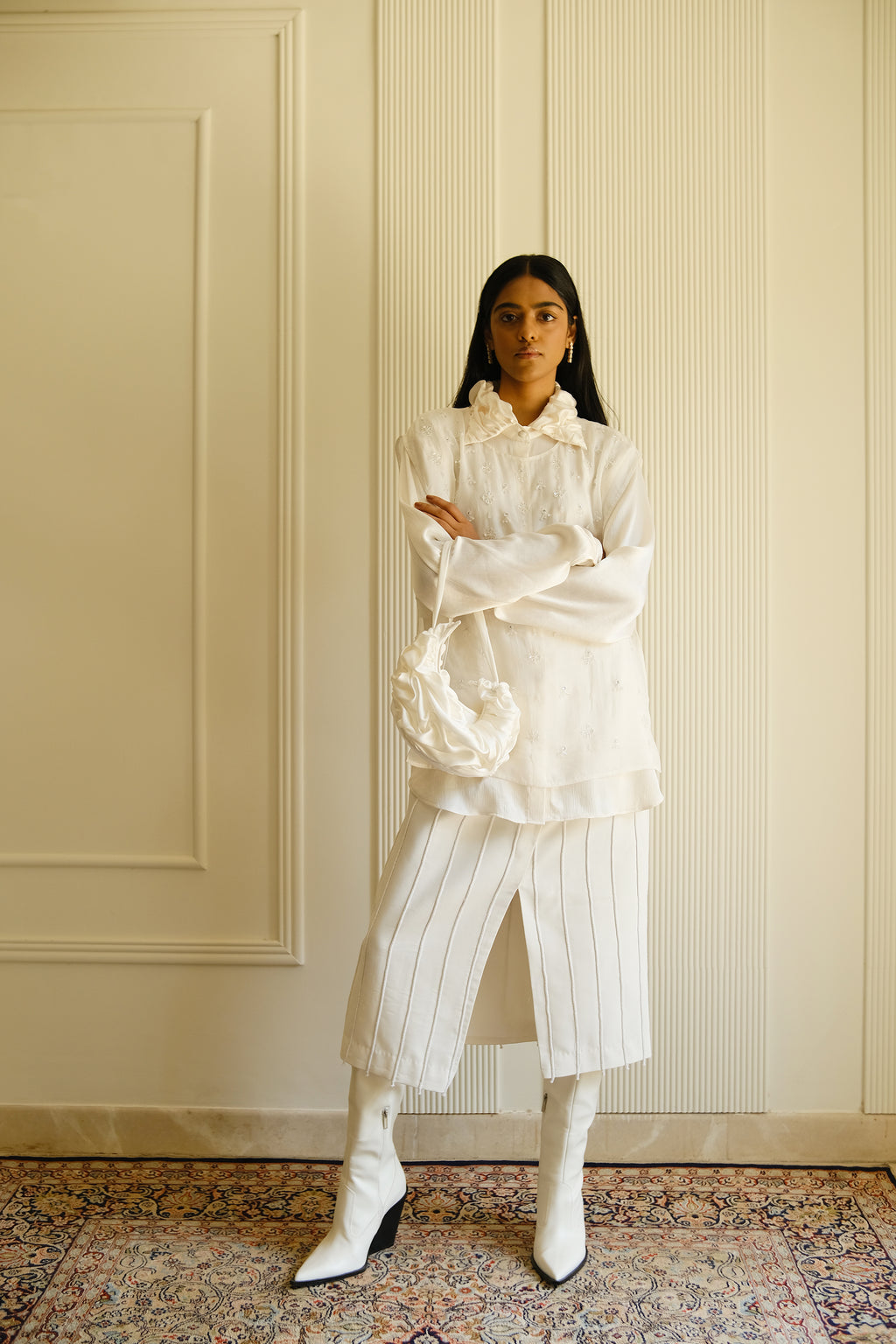 MOONLAND SKIRT [ IVORY ]