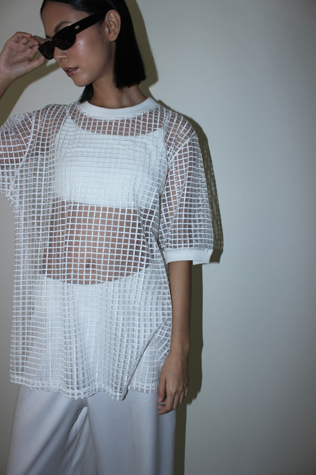 CHECKERED T-SHIRT