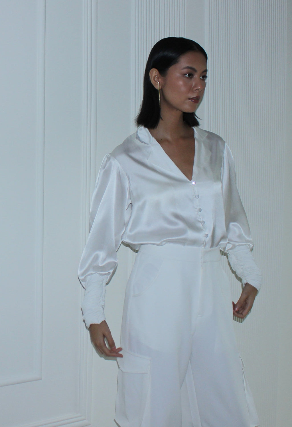 MY FROZEN WAVE [ Silk Shirt ]