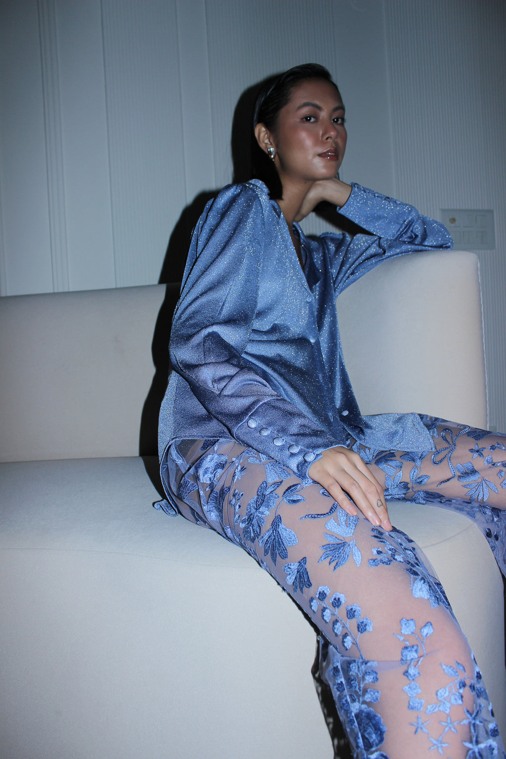MEADOW PANTS [ Periwinkle]