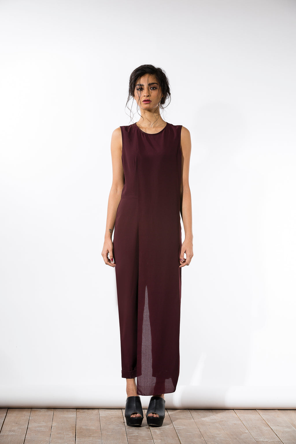 Wine Jumpsuit