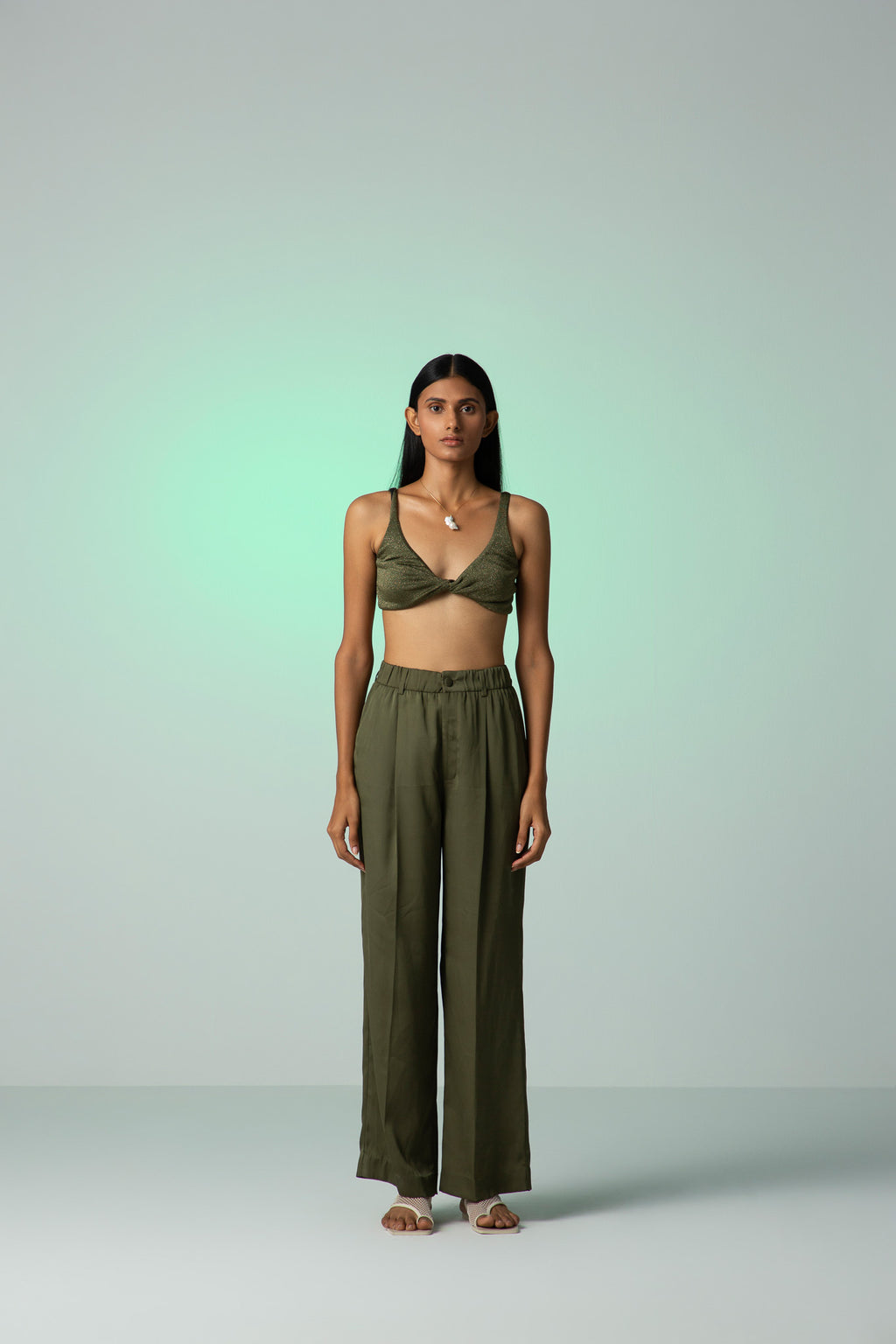 BUTTER PANTS [ Olive ]