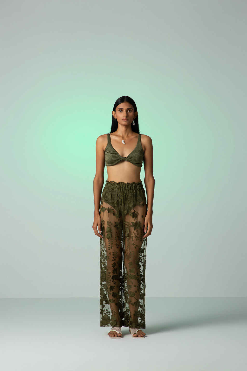 MEADOW PANTS [ Olive ]