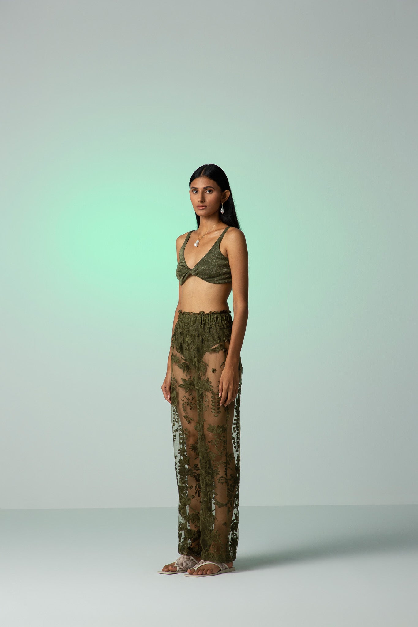 MEADOW PANTS [ Olive ]