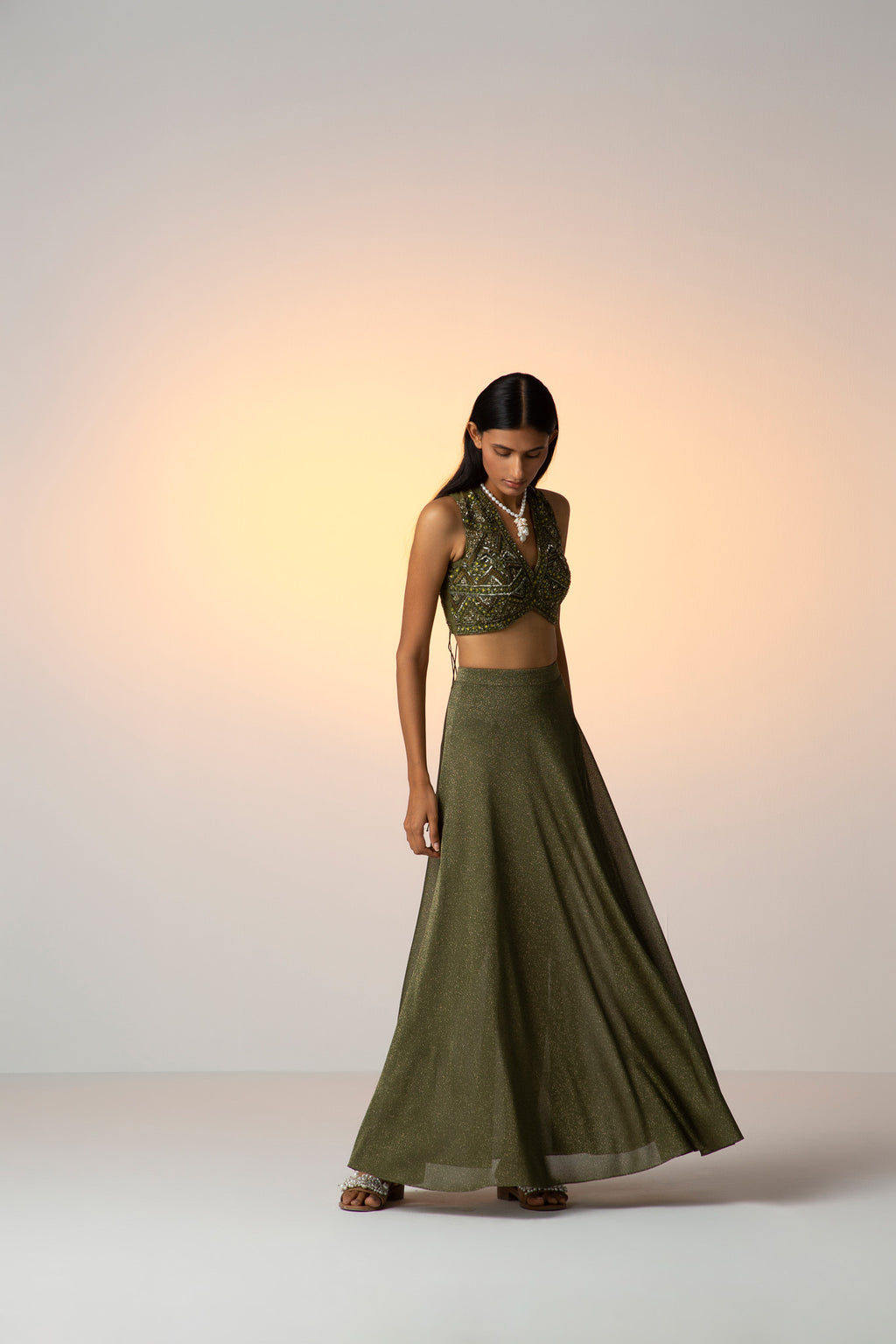 BB Classic Skirt [ Olive ]