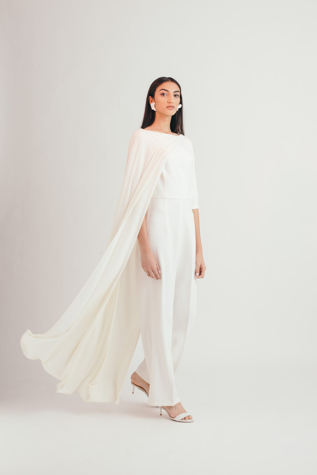 Ivory Flow Jumpsuit - Bhaavya Bhatnagar