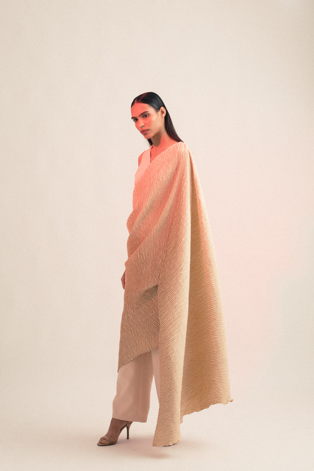 Sandcastle Sculpt-Flow Jumpsuit - Bhaavya Bhatnagar