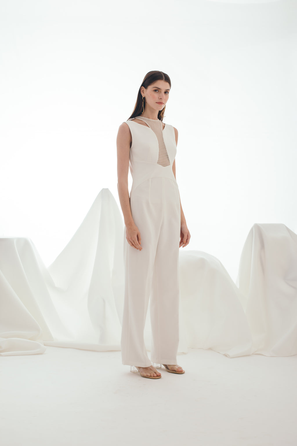Ivory ALIGN Jumpsuit - Bhaavya Bhatnagar