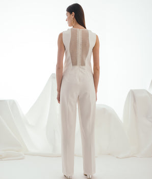 Ivory ALIGN Jumpsuit - Bhaavya Bhatnagar