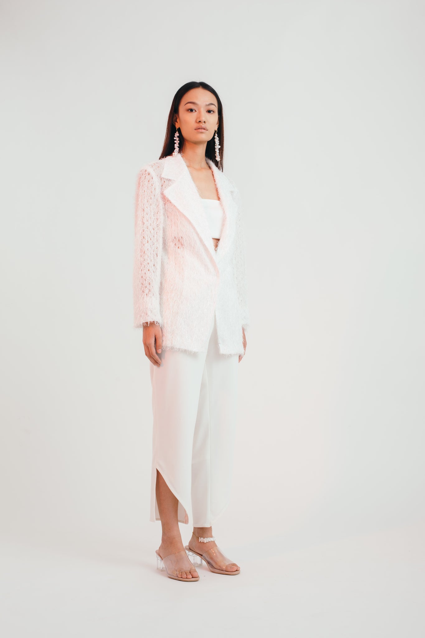 Ivory Slope Trouser - Bhaavya Bhatnagar