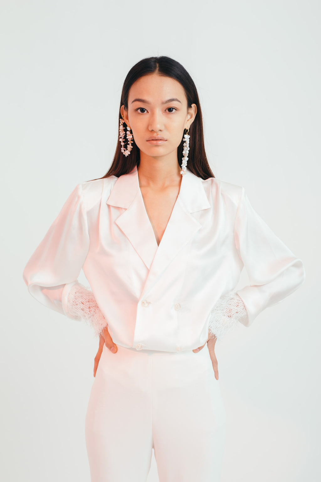 'Feelings Flow' Mismatch Earrings - Bhaavya Bhatnagar