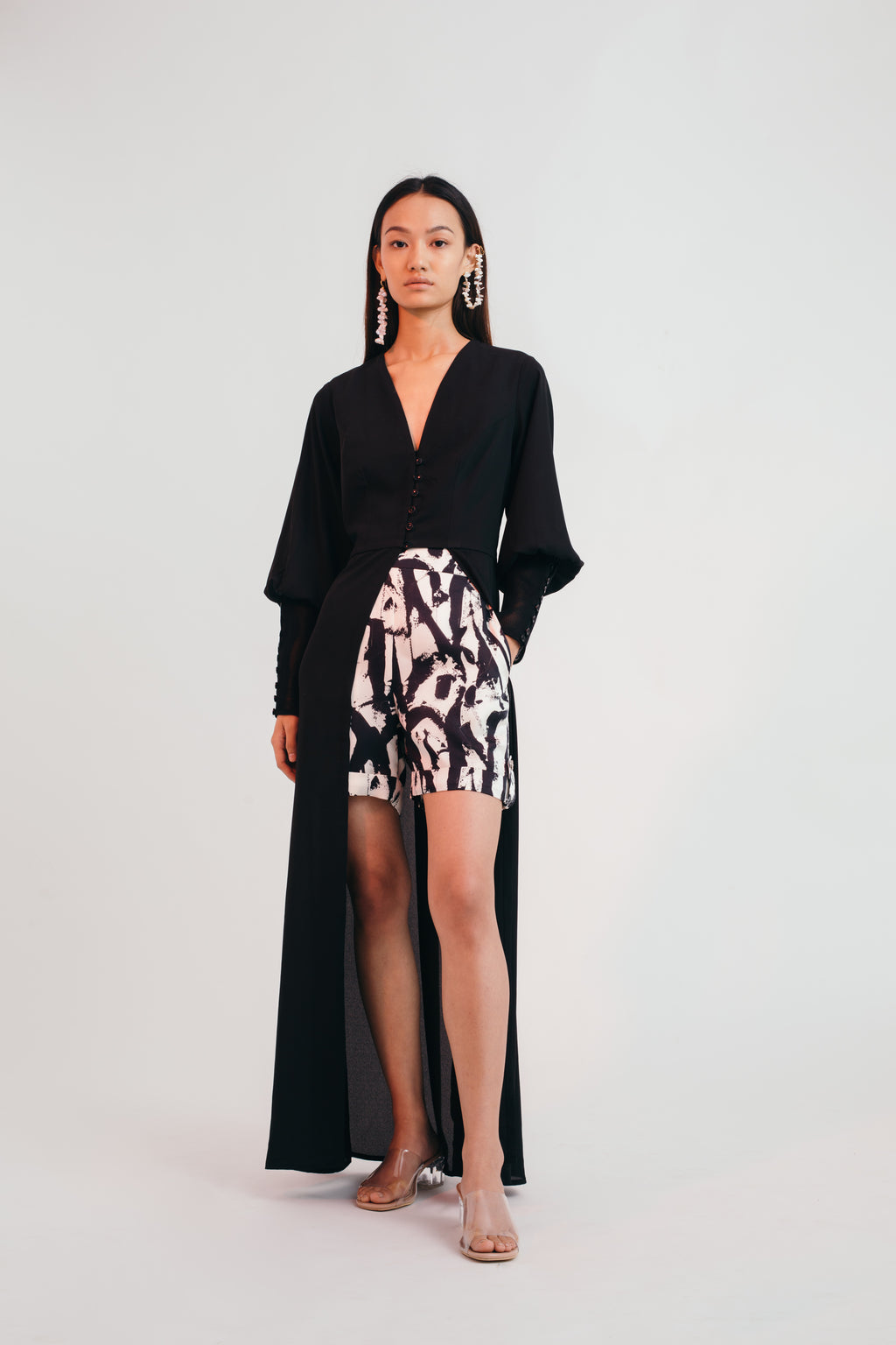 'And We Danced' Maxi Top - Bhaavya Bhatnagar