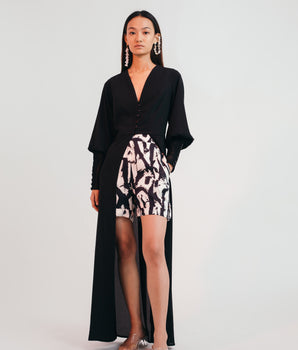 'And We Danced' Maxi Top - Bhaavya Bhatnagar