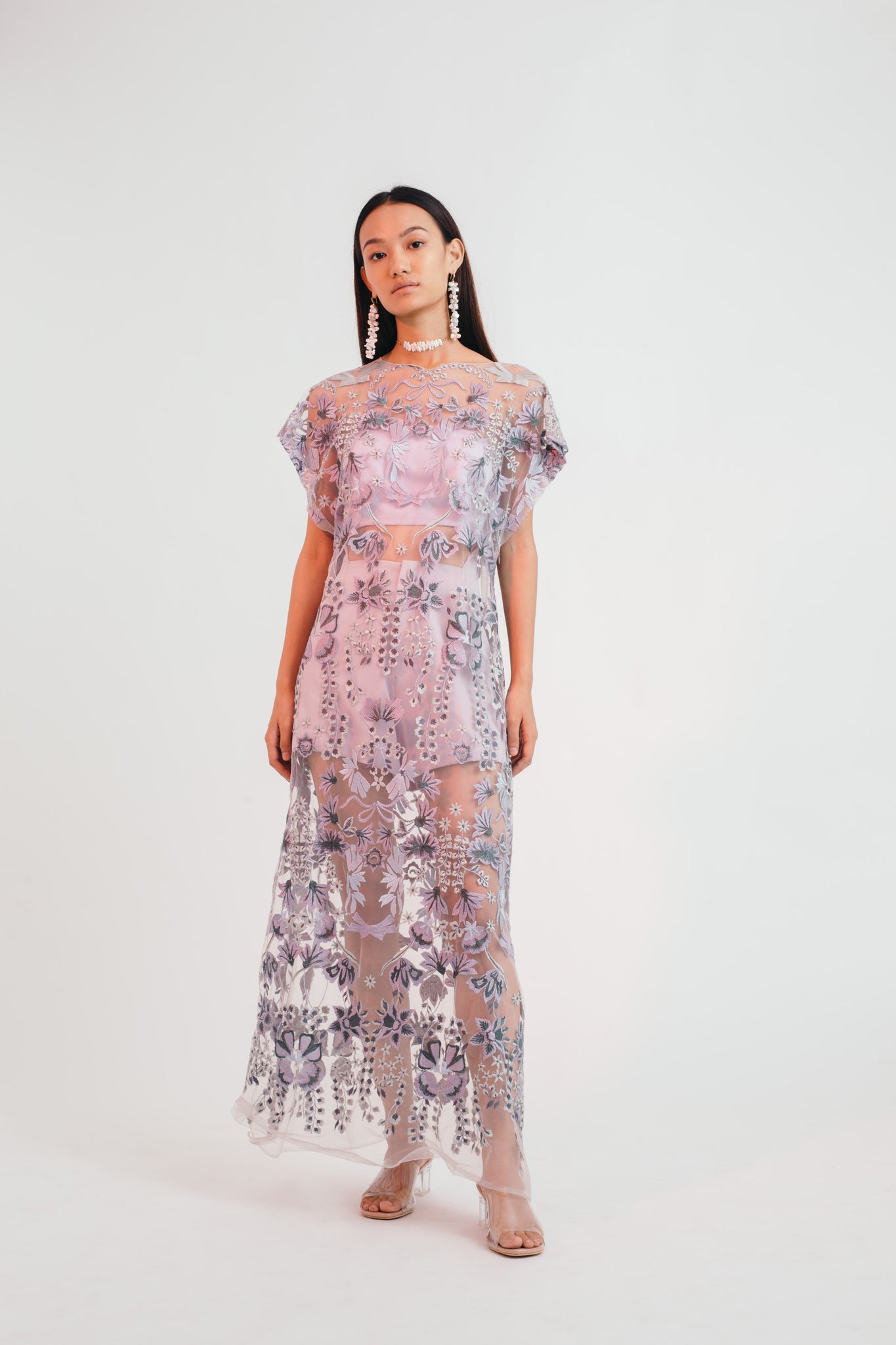 Mystical Meadow Sheer Dress - Bhaavya Bhatnagar