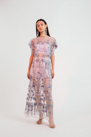Mystical Meadow Sheer Dress - Bhaavya Bhatnagar