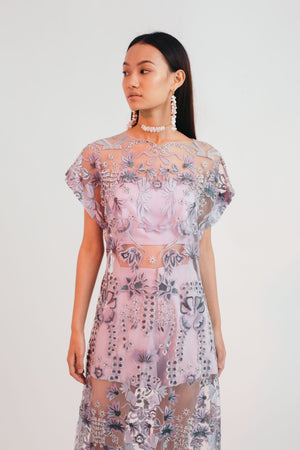Mystical Meadow Sheer Dress - Bhaavya Bhatnagar