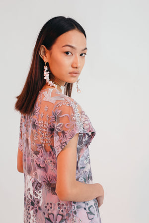 Mystical Meadow Sheer Dress - Bhaavya Bhatnagar