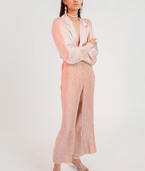 Blush Dune Lounge Trousers - Bhaavya Bhatnagar