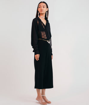 Black Illusion Shirt - Bhaavya Bhatnagar