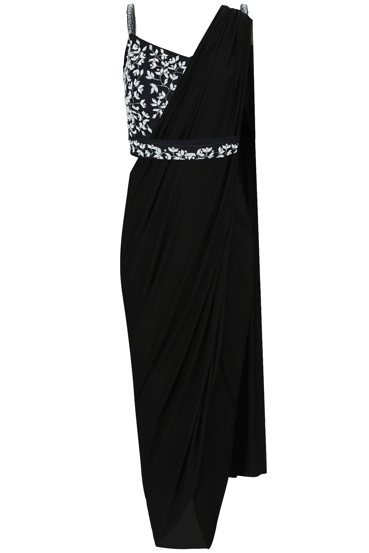 Black Shadow Concept Sari