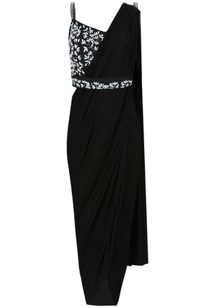 Black Shadow Concept Sari